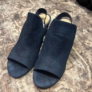 Vaneli Navy Women's Mules